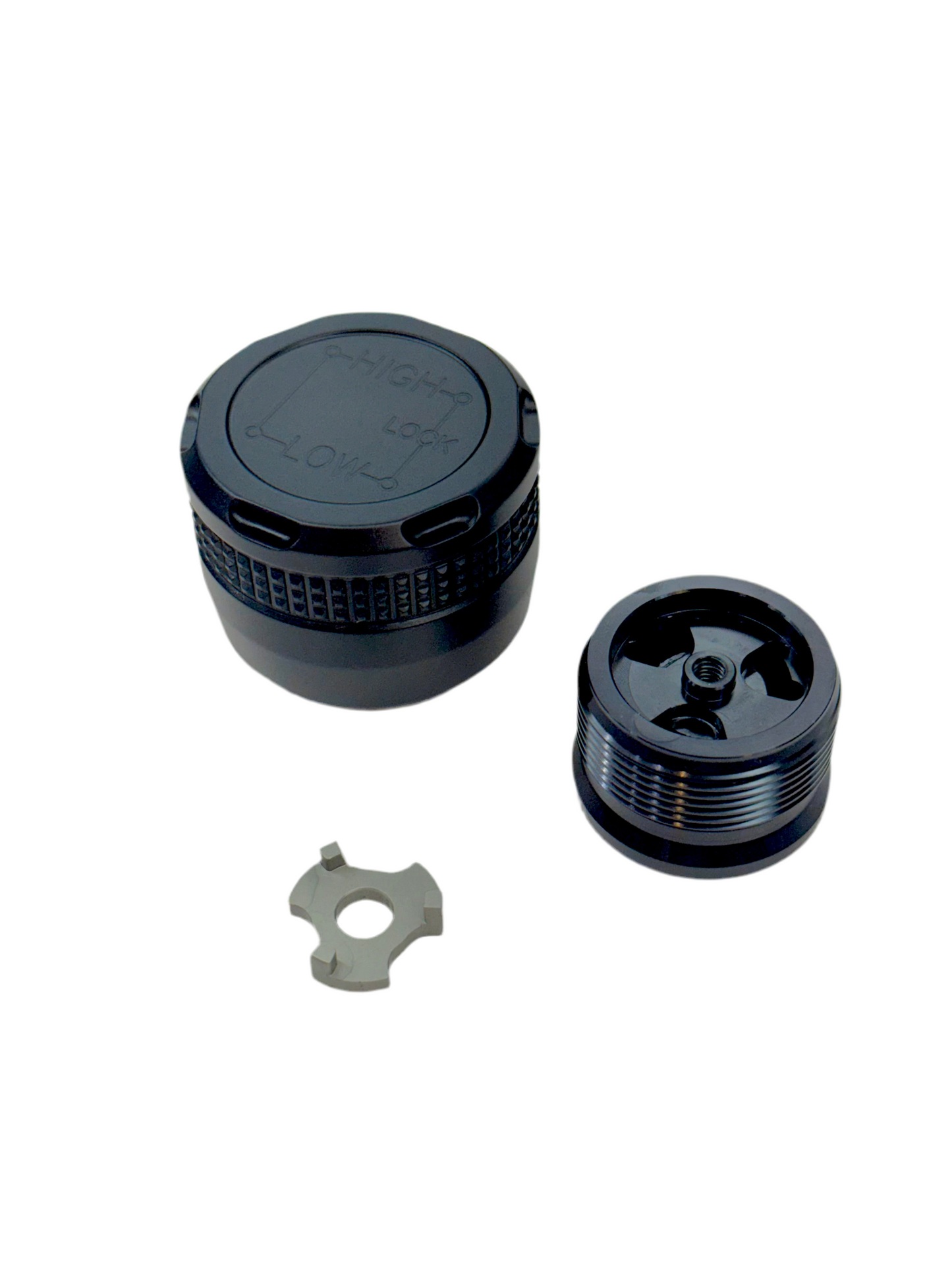 Transfer Case Shifter Knob Knurled