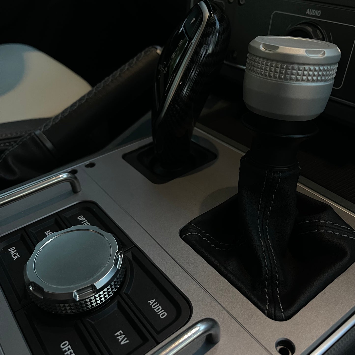 Transfer Case Shifter Knob Knurled