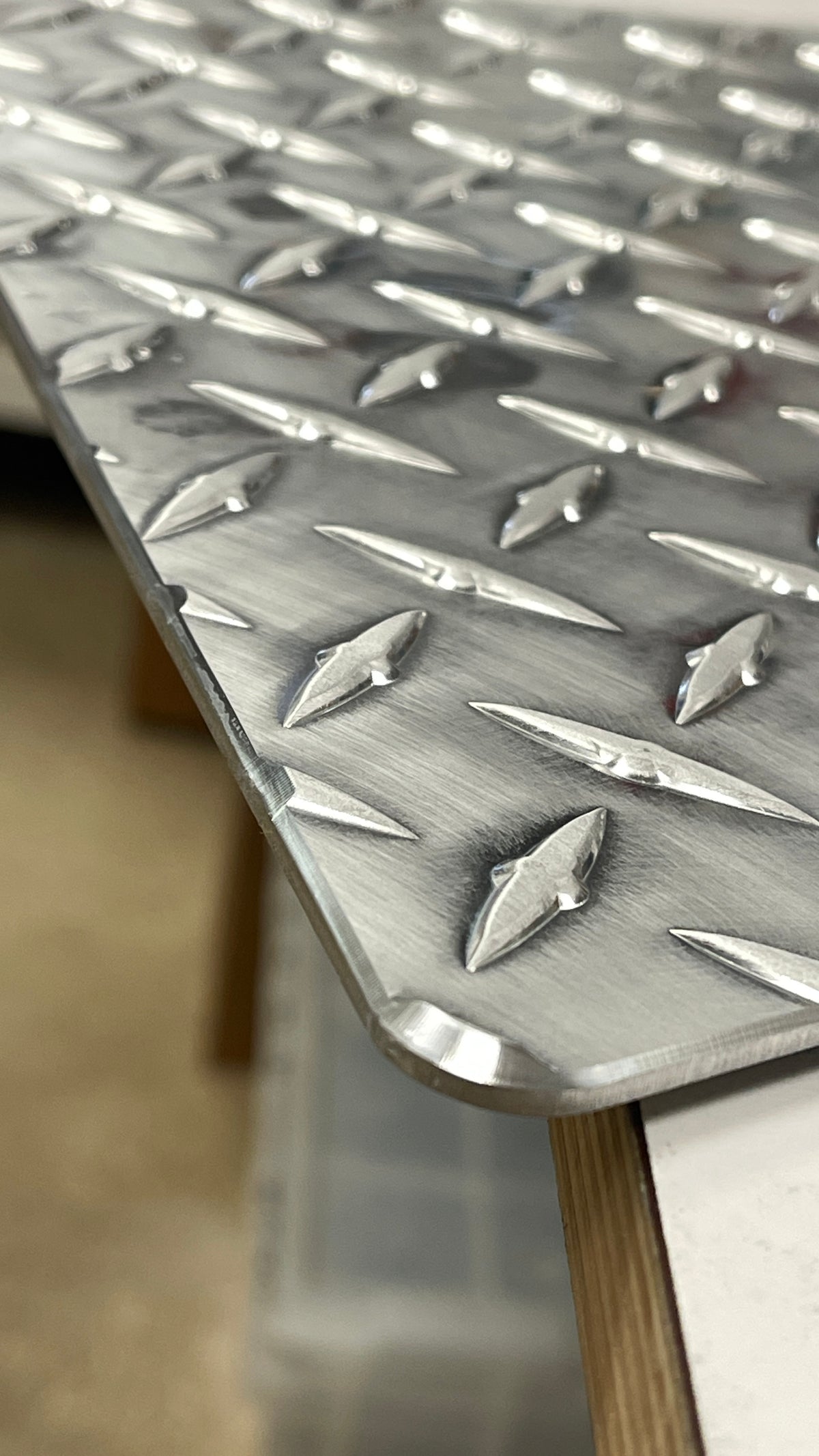 Diamond Plate Fender Covers Black Cerakote