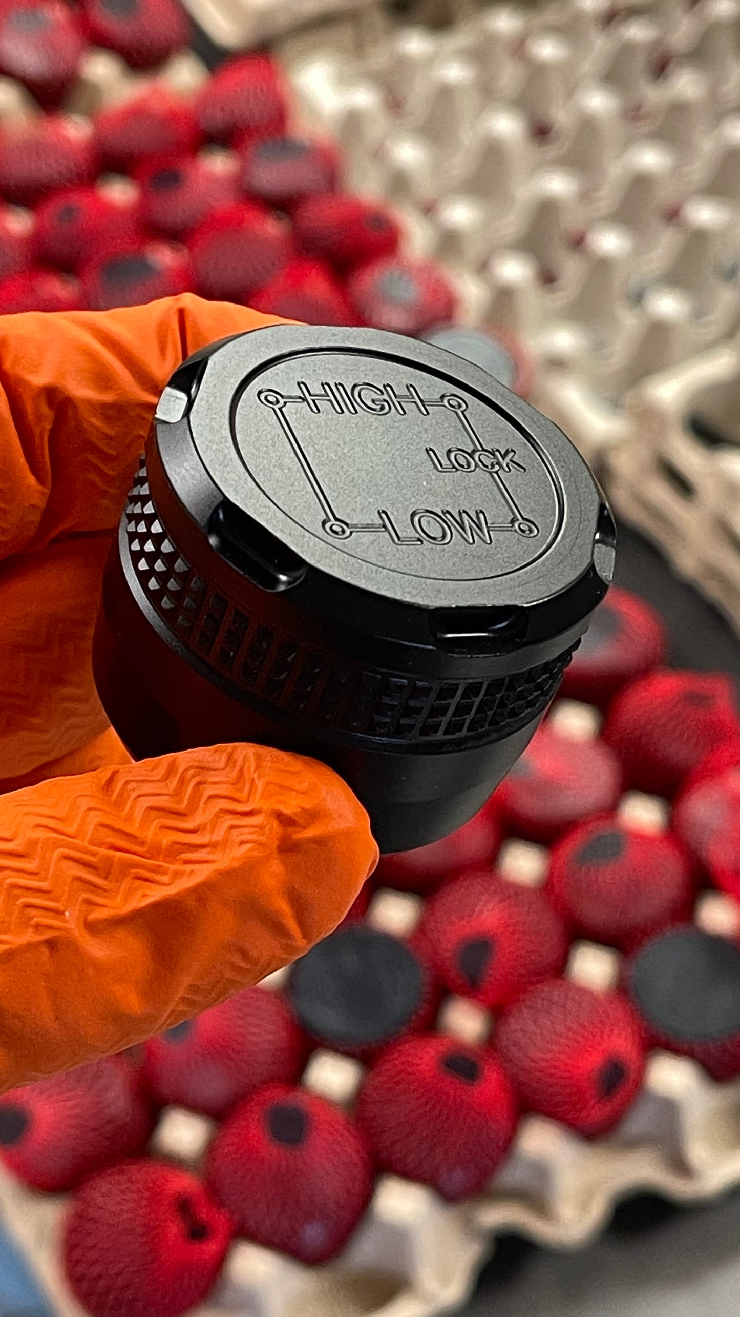 Transfer Case Shifter Knob Knurled