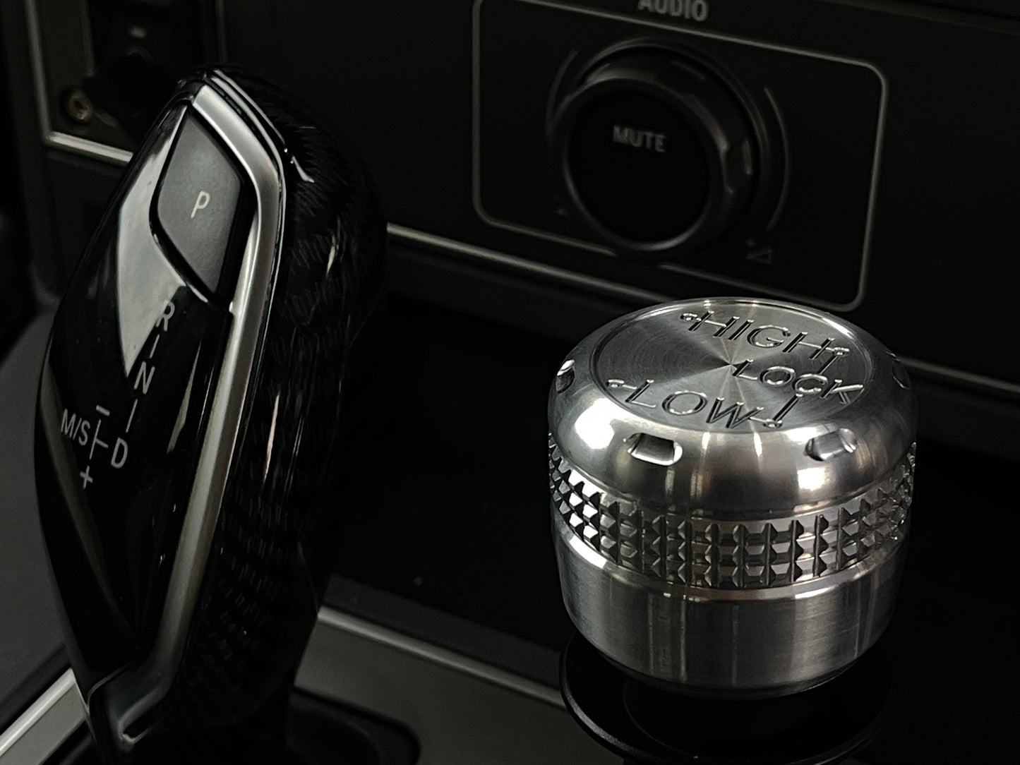 Transfer Case Shifter Knob Knurled