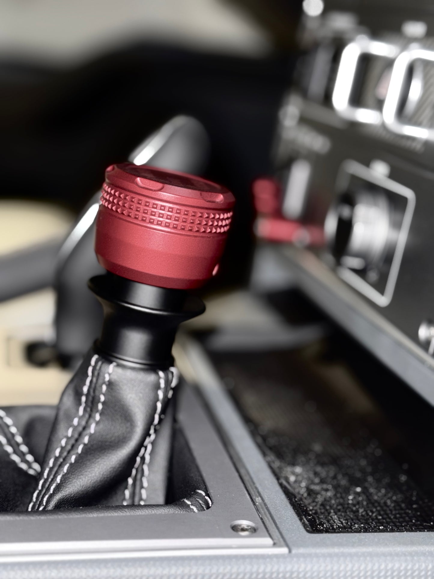 Transfer Case Shifter Knob Knurled