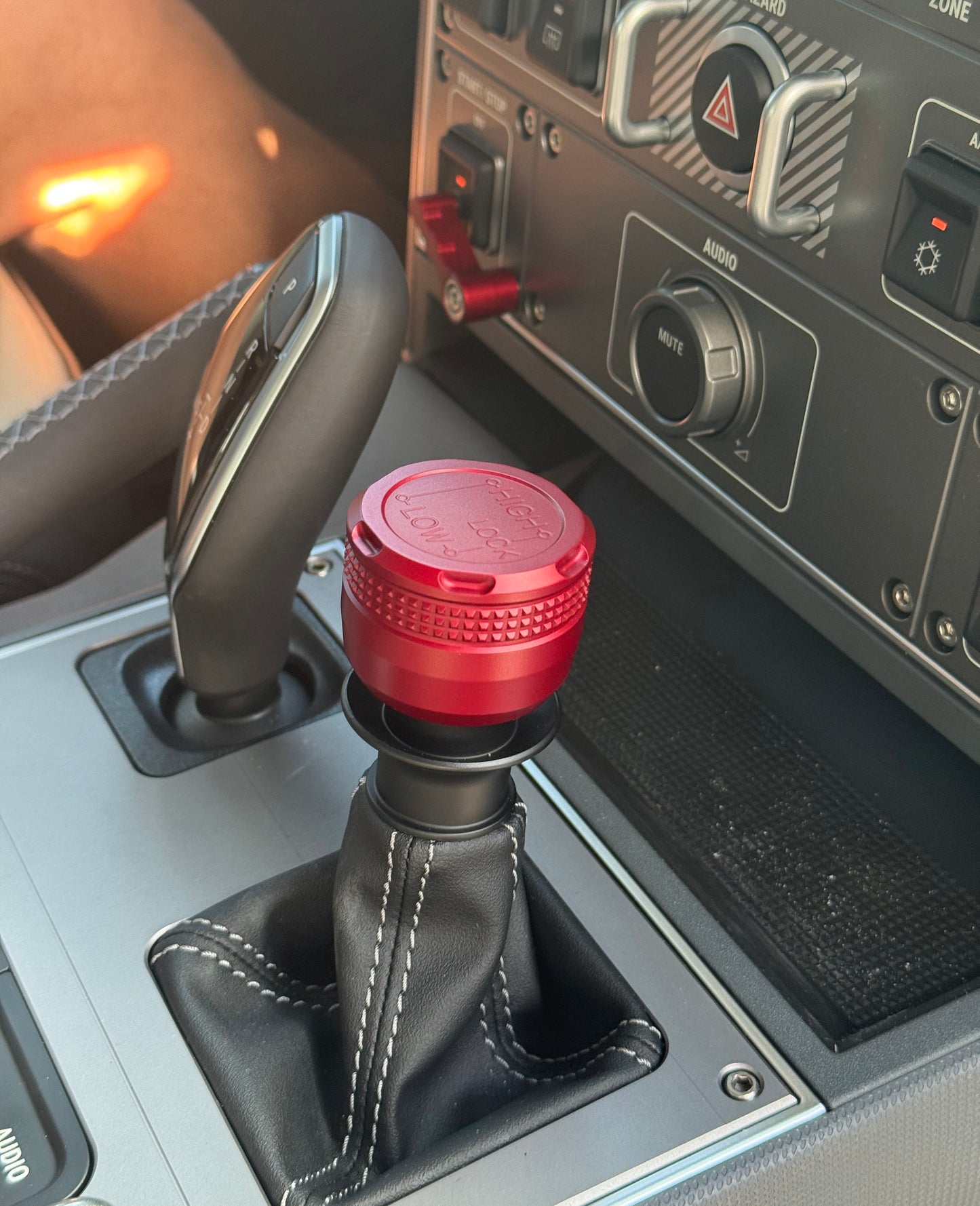 Transfer Case Shifter Knob Knurled