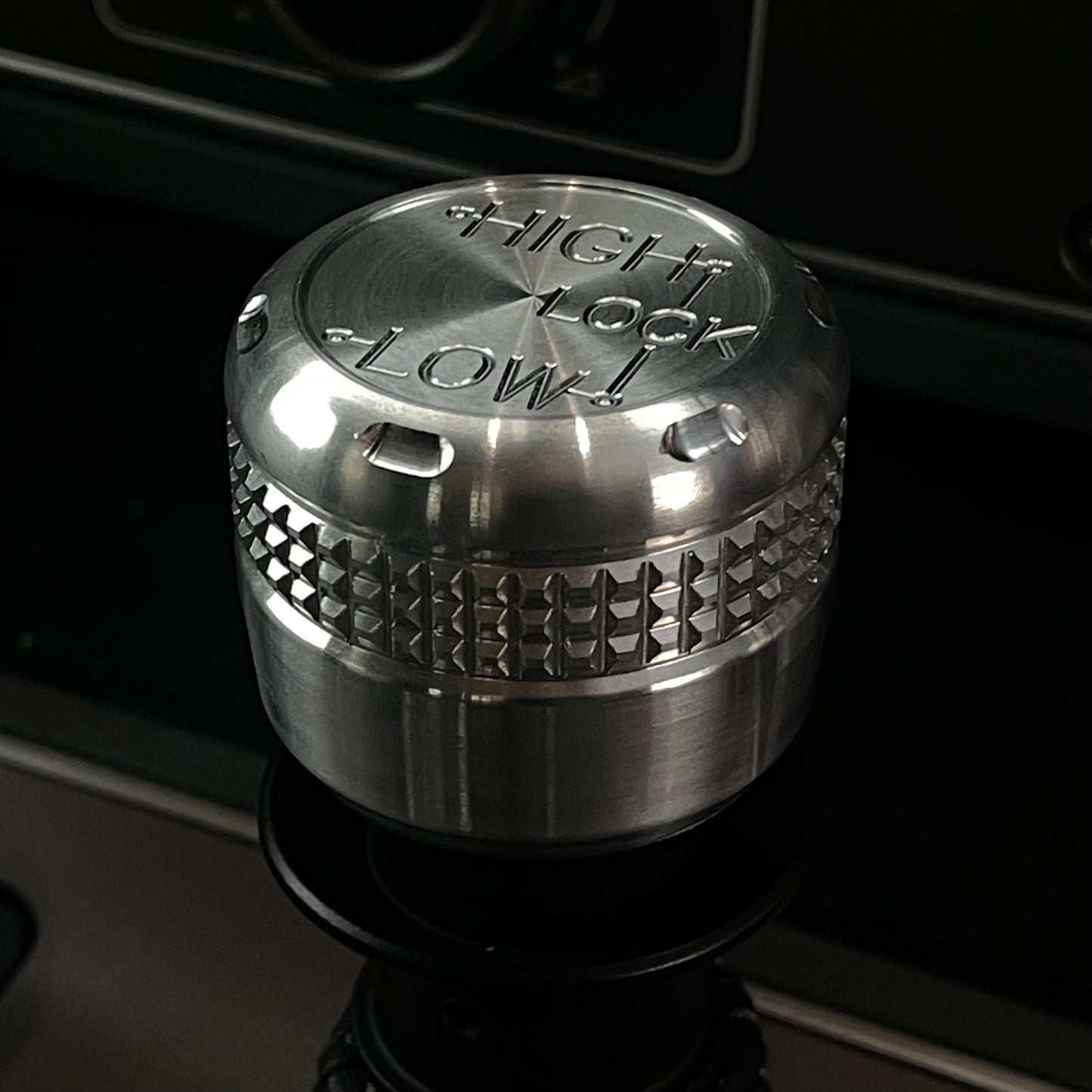 Transfer Case Shifter Knob Knurled