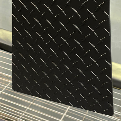 Diamond Plate Fender Covers Black Cerakote