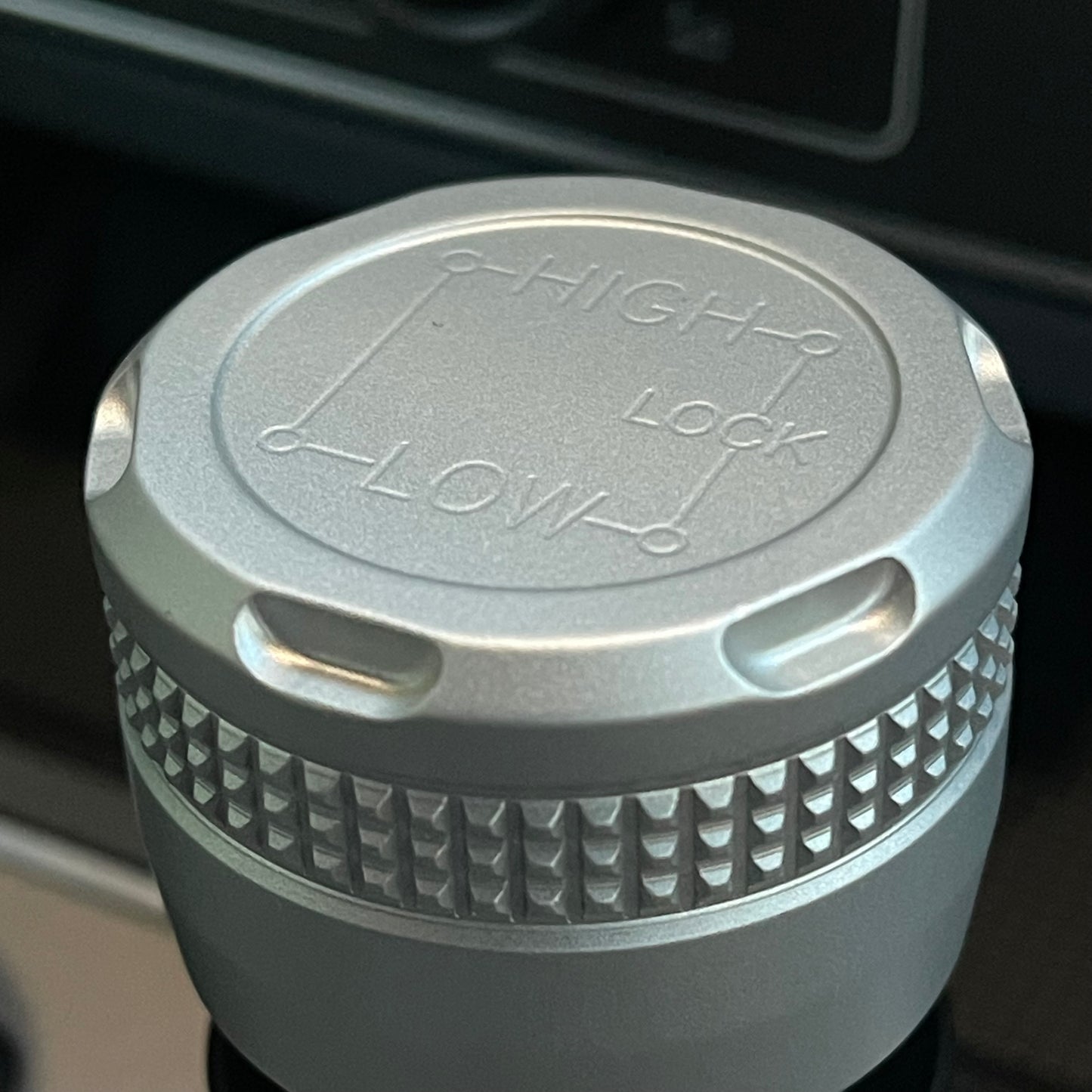 Transfer Case Shifter Knob Knurled