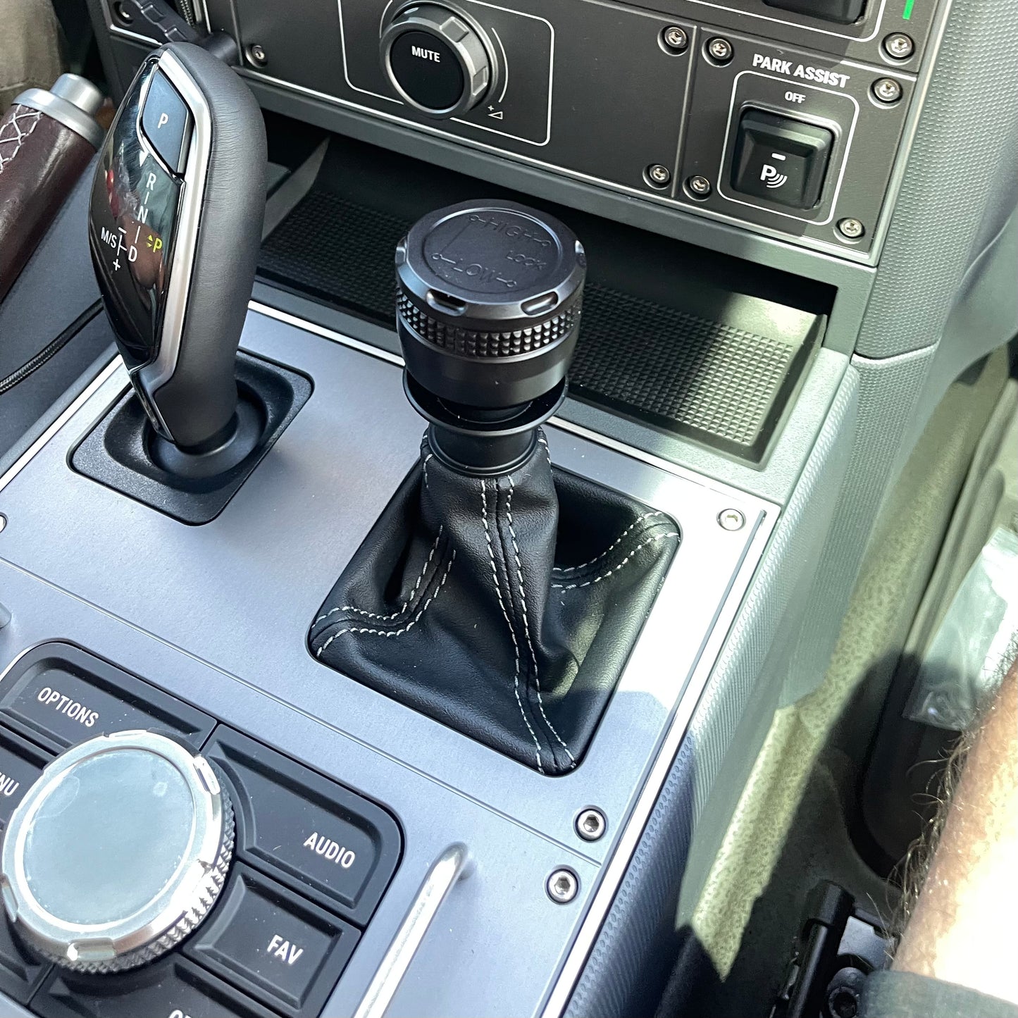 Transfer Case Shifter Knob Knurled