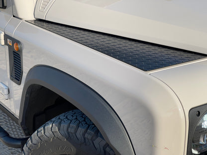 Diamond Plate Fender Covers Black Cerakote