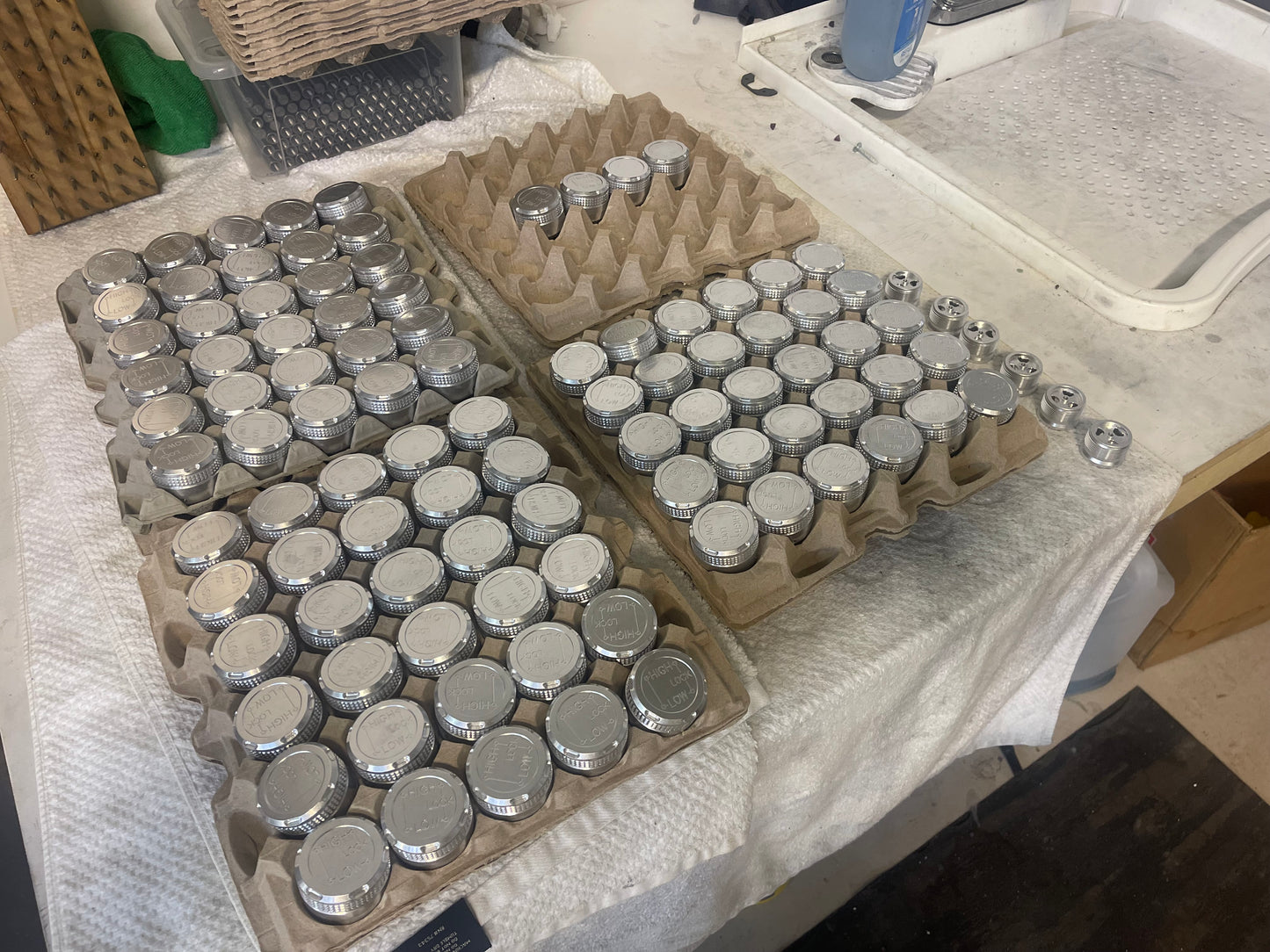 Transfer Case Shifter Knob Knurled