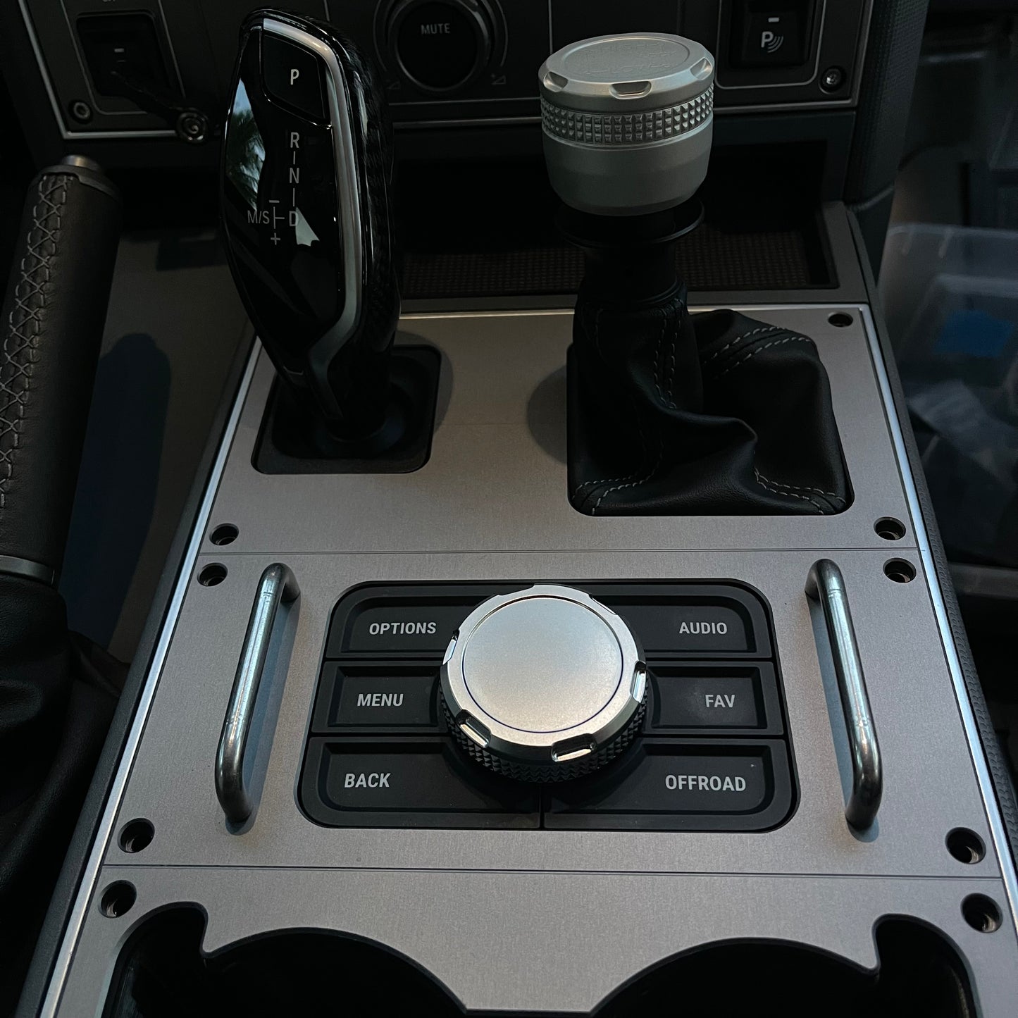 Transfer Case Shifter Knob Knurled