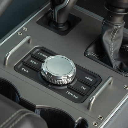 Oversized Cupholder and Machined Console for the Grenadier