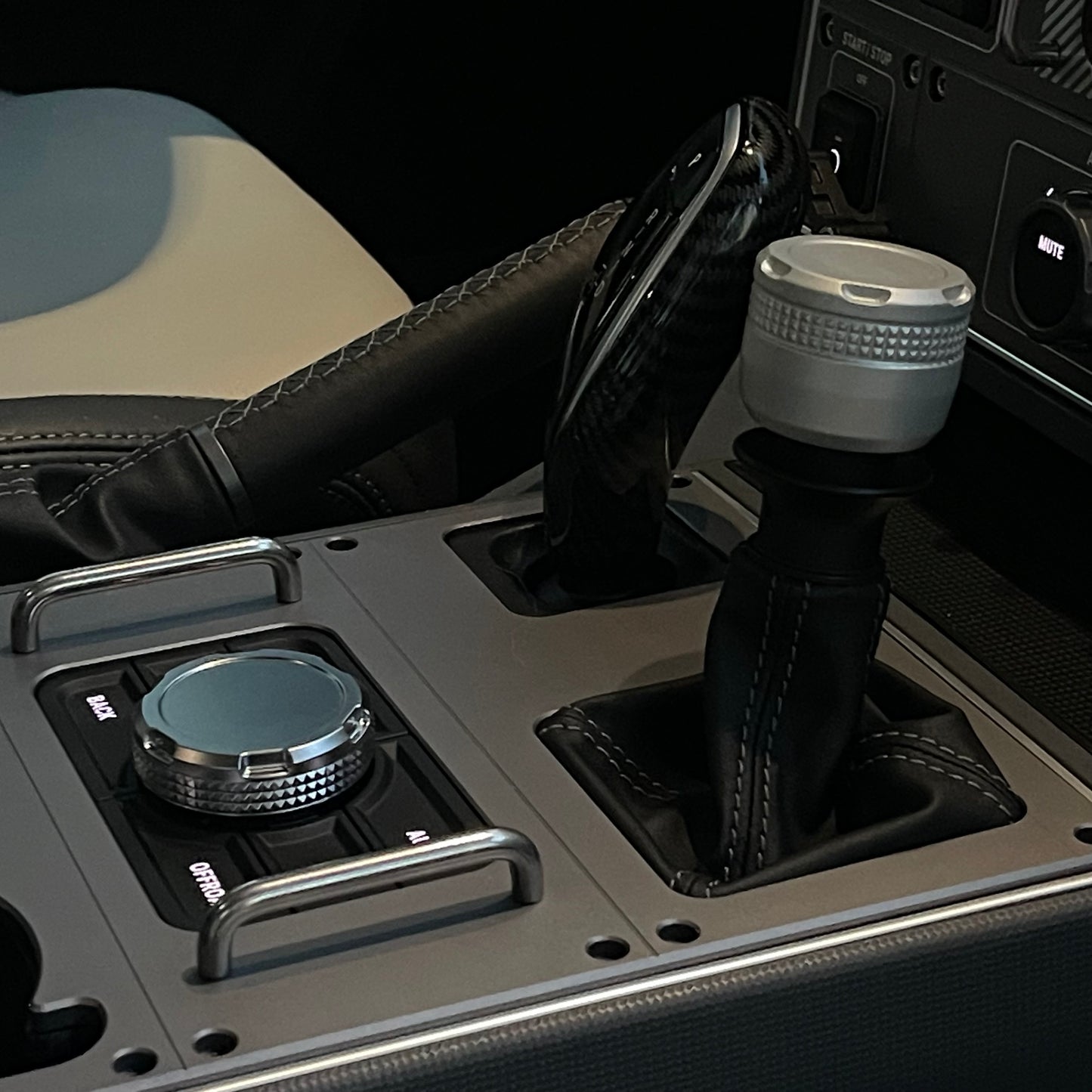 Transfer Case Shifter Knob Knurled
