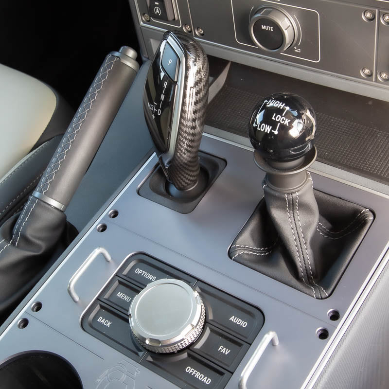 Oversized Cupholder and Machined Console for the Grenadier