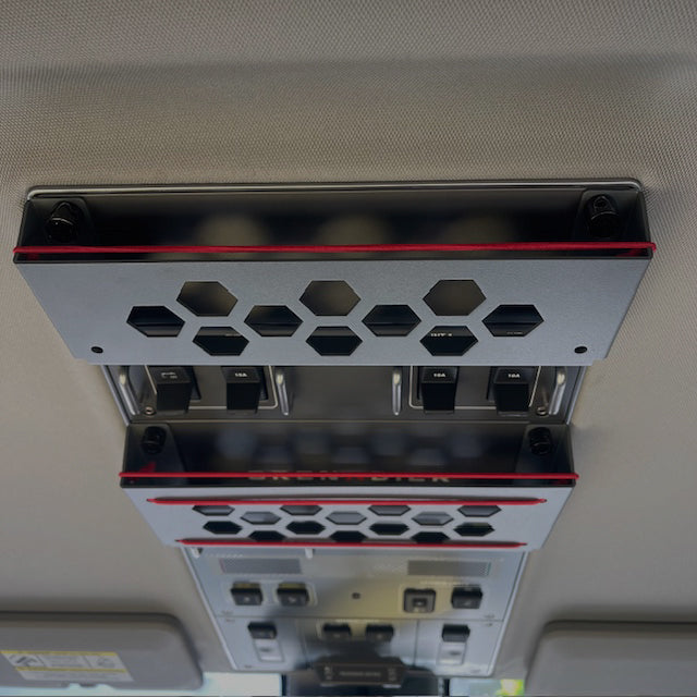 Overhead Cockpit Shelves