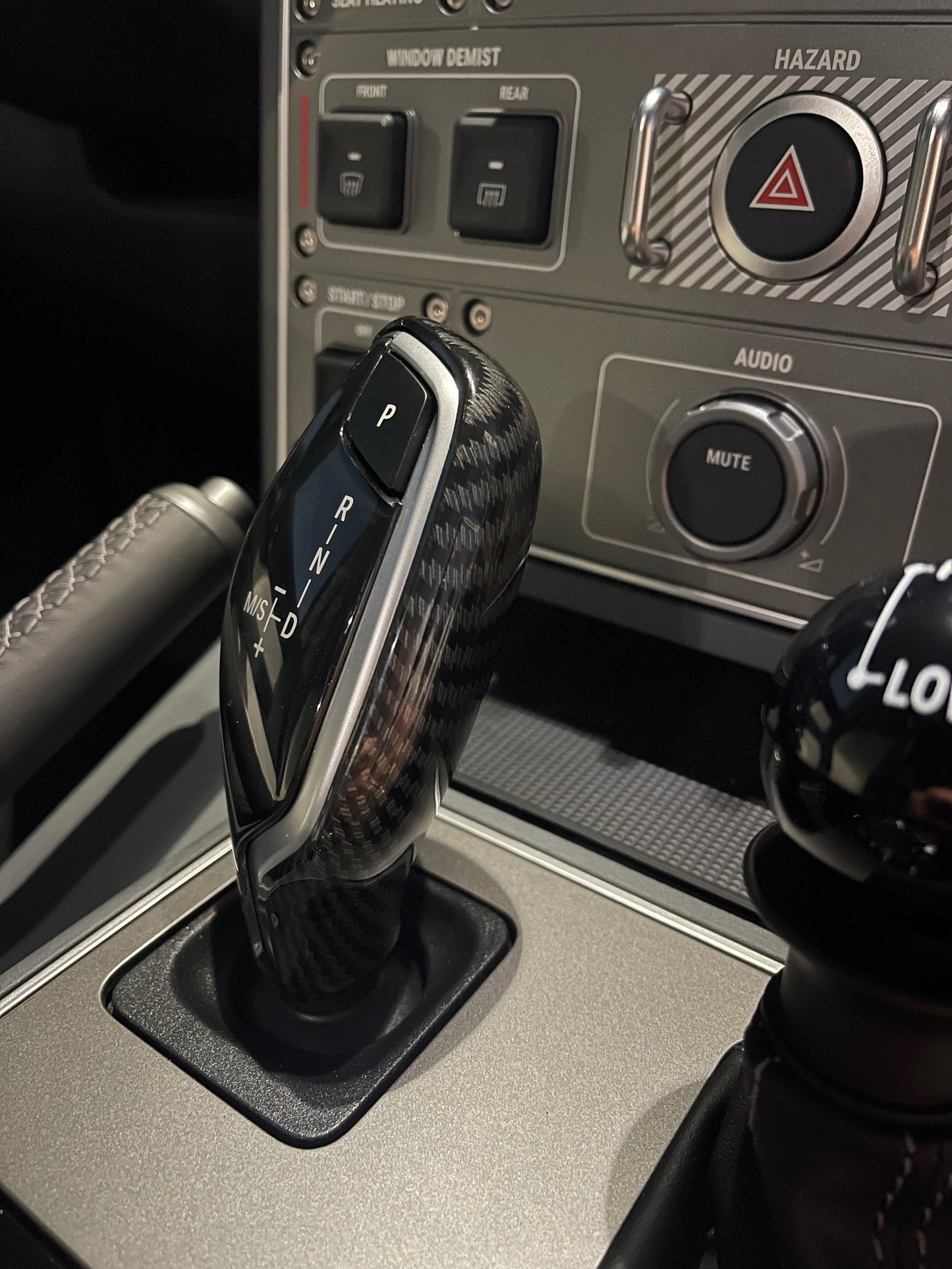 Carbon Fiber Shifter Cover