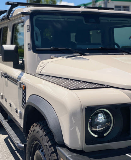 Diamond Plate Fender Covers Black Cerakote