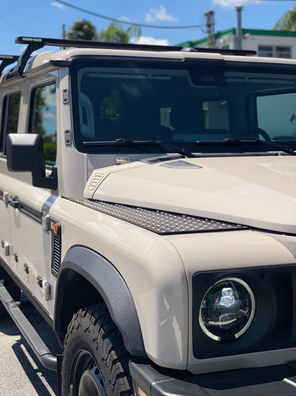 Diamond Plate Fender Covers Black Cerakote