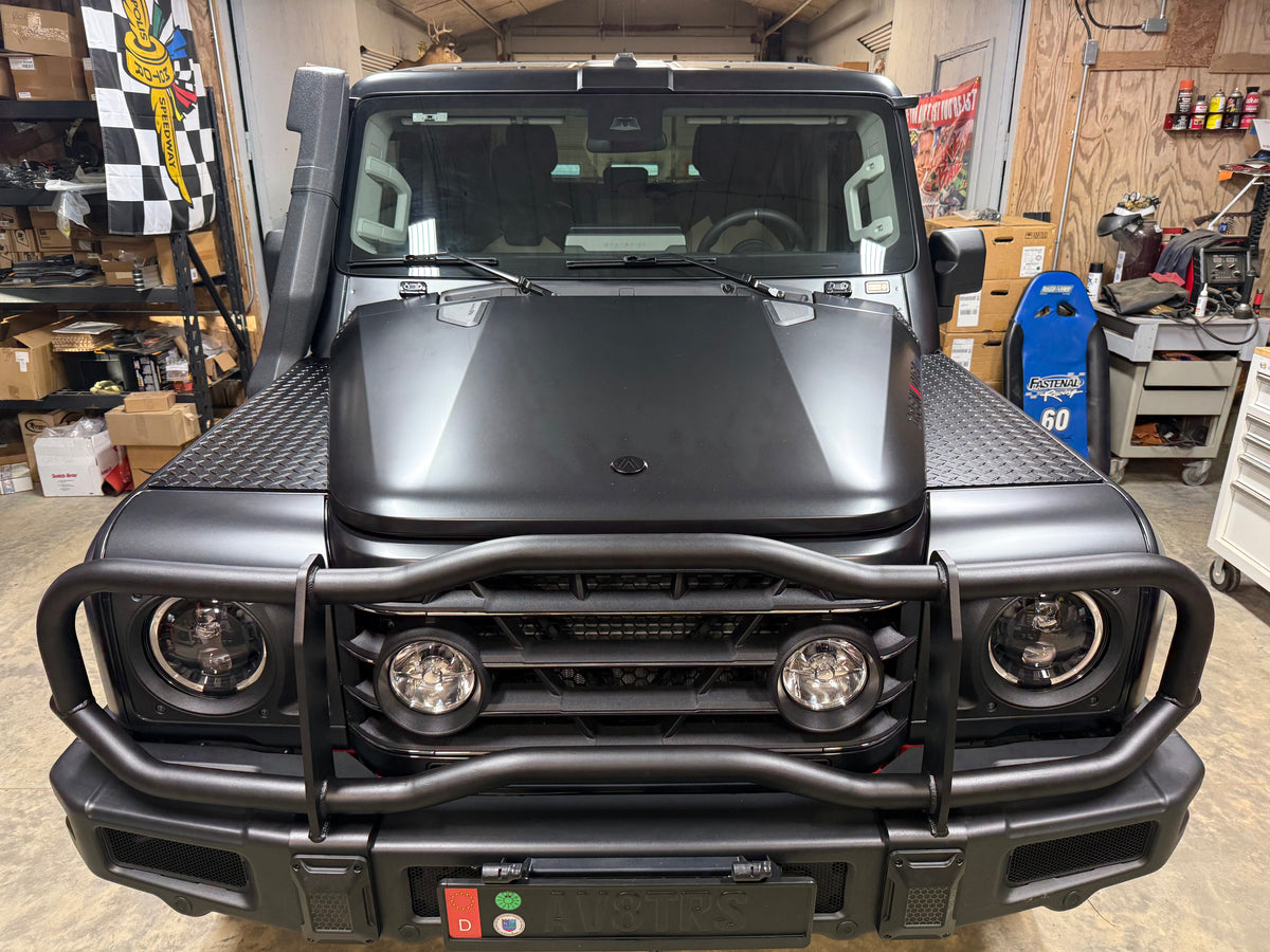 Diamond Plate Fender Covers Black Cerakote