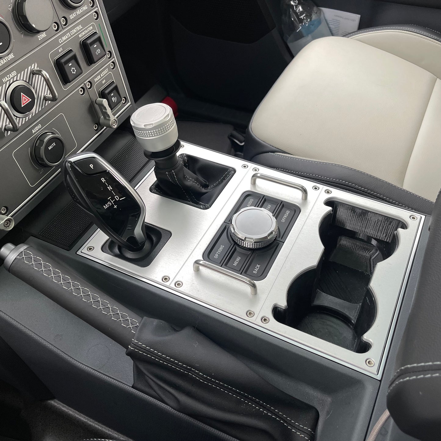Transfer Case Shifter Knob Knurled
