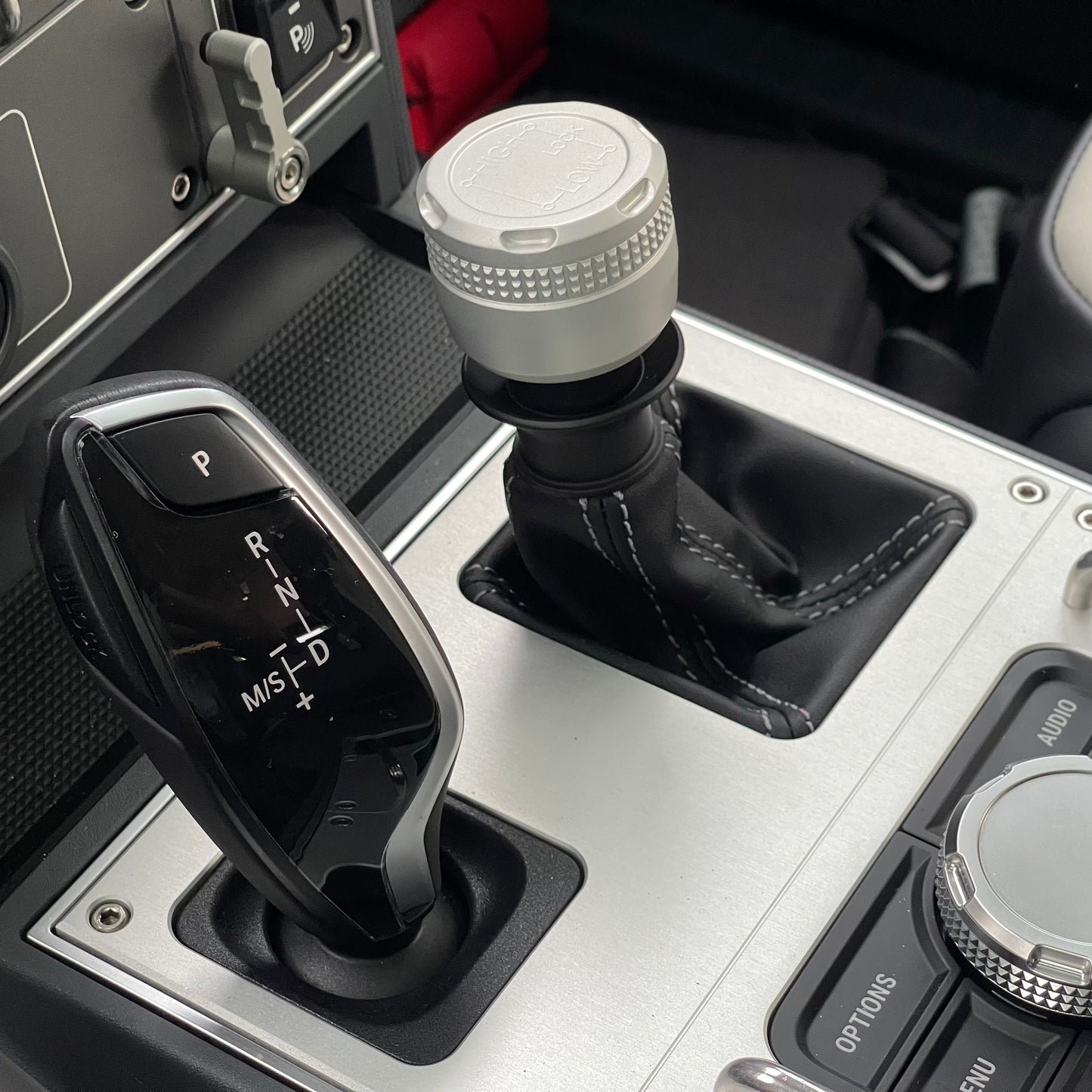 Transfer Case Shifter Knob Knurled