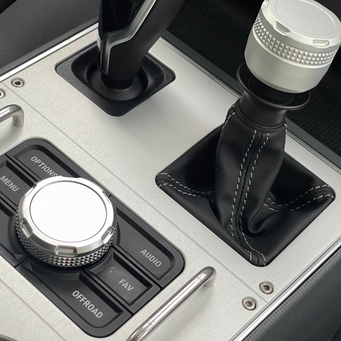 Transfer Case Shifter Knob Knurled