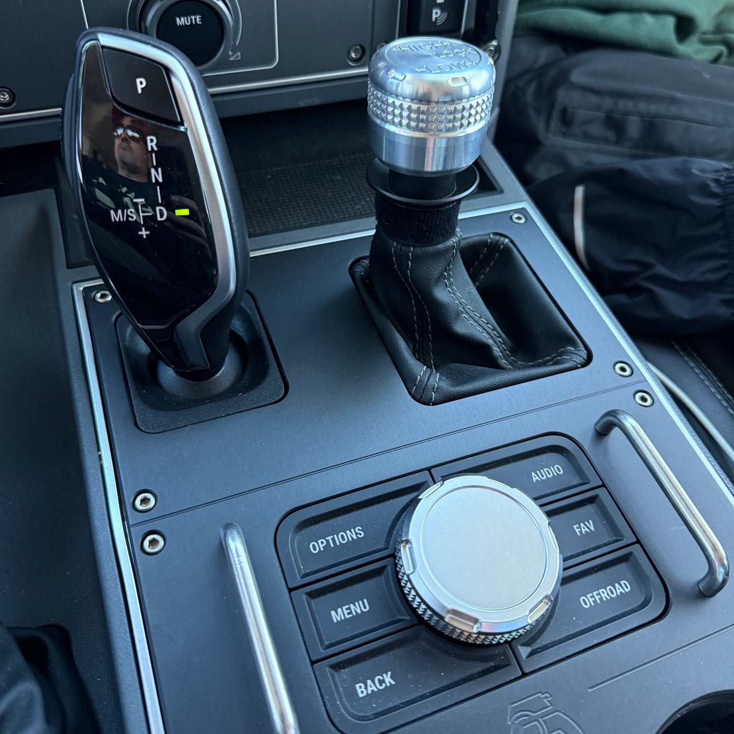 Transfer Case Shifter Knob Knurled