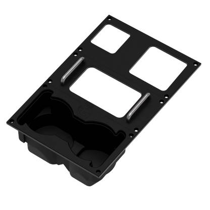 Oversized Cupholder and Machined Console for the Grenadier