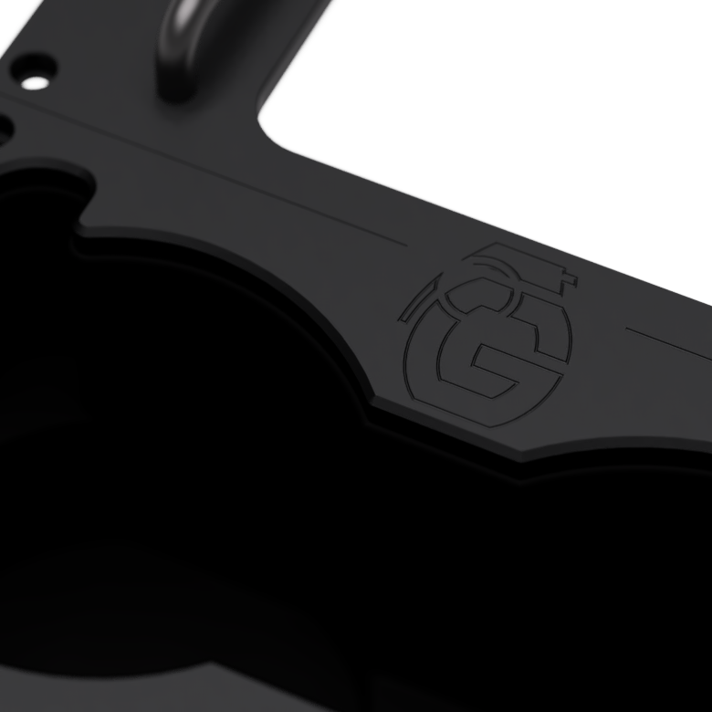 Oversized Cupholder and Machined Console for the Grenadier