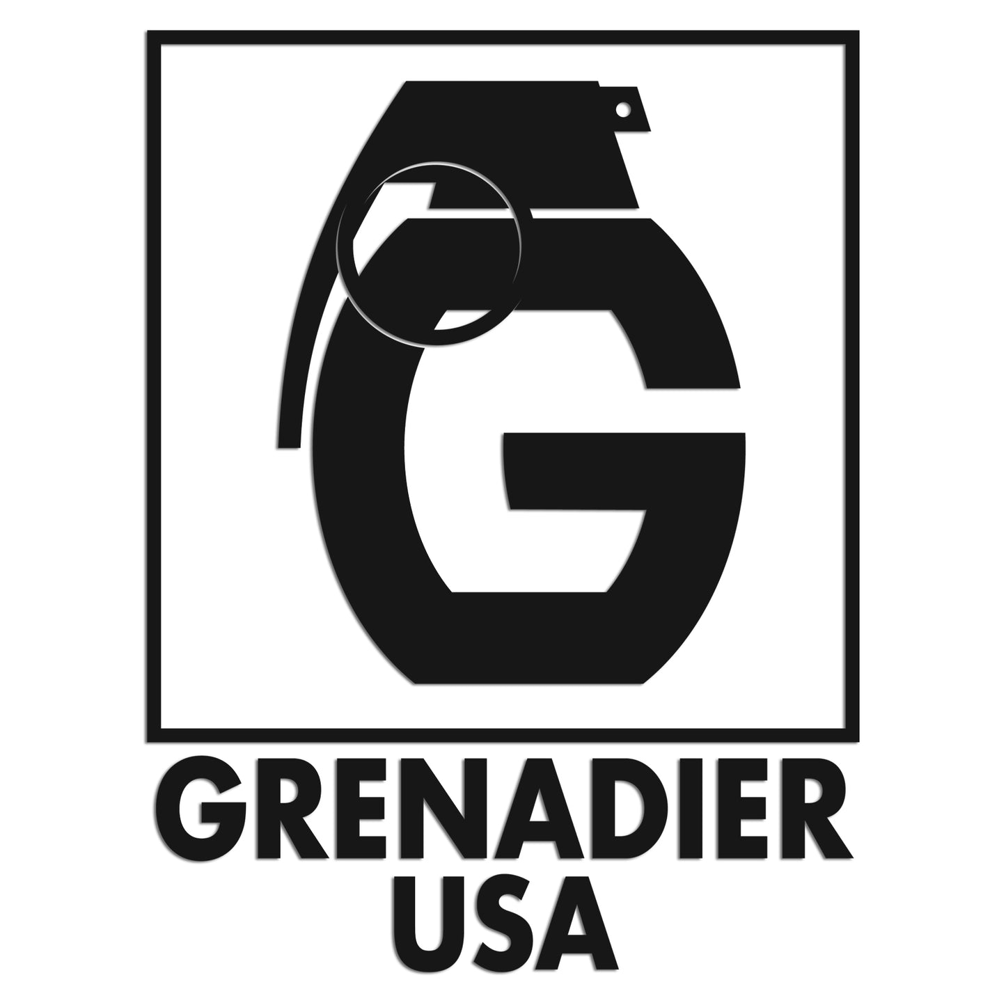 Grenadier USA 4 Inch Decal