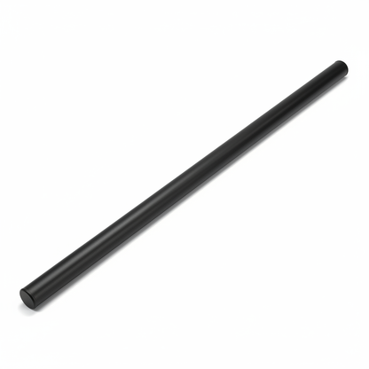 Full length 600mm black anodized bar